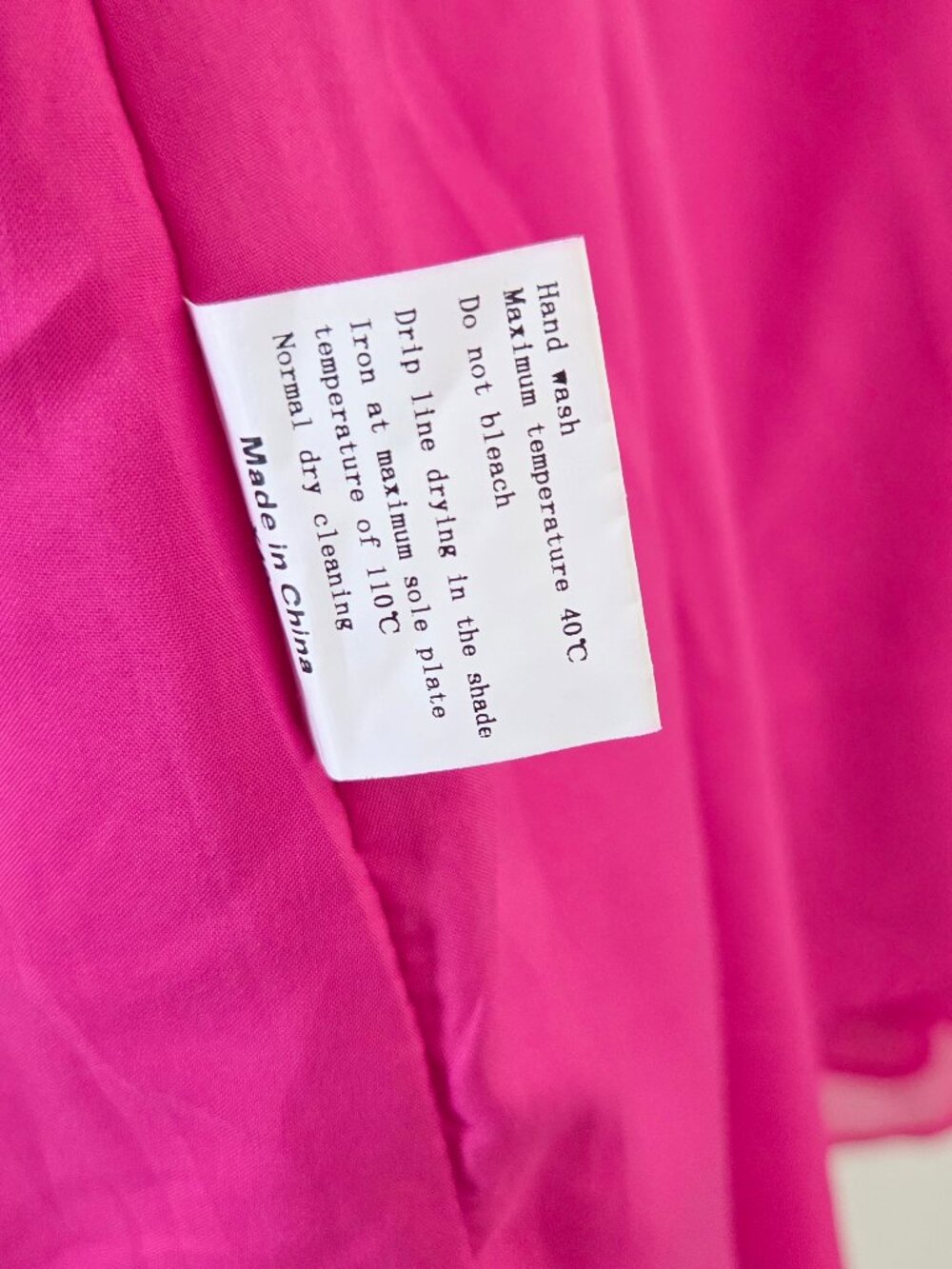 Hot Pink Smocked Ruffle Mini Dress | Romantic Cottagecore Style - Picture 10 of 11